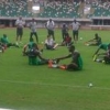 Rohr Experiments With 4-1-3-2 Formation: Omeruo RB, Aina LB, Idowu CB, Iwobi Striker