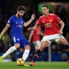 Victor Moses Watches On As Chelsea Beat Manchester United