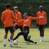 Nigeria-eligible teenager pictured training with Manchester United first team pre-Granada