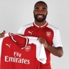 Official: Free-Scoring Lacazette Joins Nigerian Strikers At Arsenal For Club-Record Fee