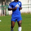 Michael Babatunde To Sport Number 77 Shirt At Raja Casablanca