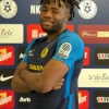 Confirmed deal : Former Flying Eagles striker inks three-year contract with Slovenian club
