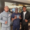 Former Three Lions forward holds talks with NFF in London after pledging future to Super Eagles