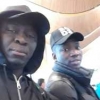 (Photo) Etebo Arrives in Madrid To Complete Getafe Switch, Accompanied By Osimhen