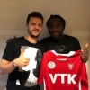 (Photo) Nigeria International Attacker Pens Short Term Deal With Vejle Boldklub