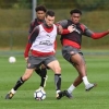 Iwobi Likely To Start On The Bench Vs Everton, Wears Black Bib Final Training