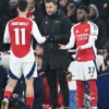 2003-born Nigerian forward makes senior debut for Arsenal in win against Dinamo Zagreb