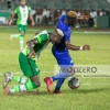 Super Eagles Star Osimhen Wearing A Shoulder Sling, Scheduled To Undergo MRI Scan Today