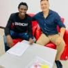 Photo : Younger brother of Super Eagles striker joins Red Star Belgrade
