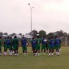 Daniel Akpeyi Wins Fitness Battle, Partakes In Super Eagles Training