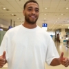 No going back: Rangers striker Dessers pictured in Athens ahead of Panathinaikos move